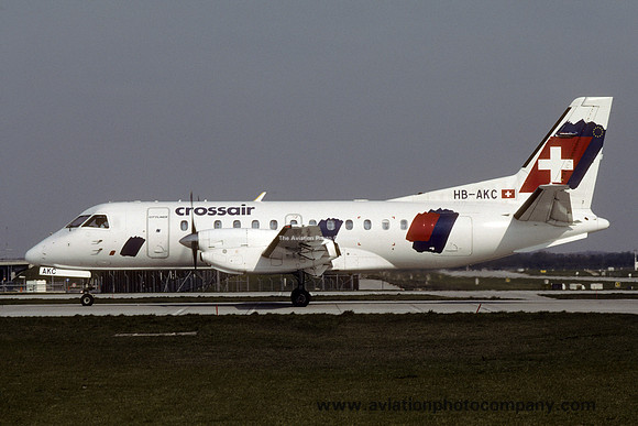 Crossair SAAB 340B HB-AKC at Munich (2000)