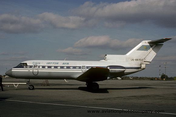Irtysh Avia Yakolev Yak-40 UN-88154 (2000)
