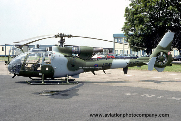 AAC 664 Squadron Westland Gazelle AH.1 XZ347 (1992)