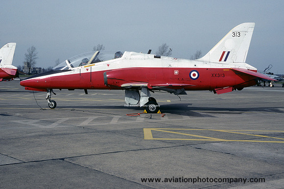 RAF 7 FTS Hawker Siddeley Hawk T.1 XX313 (1993)