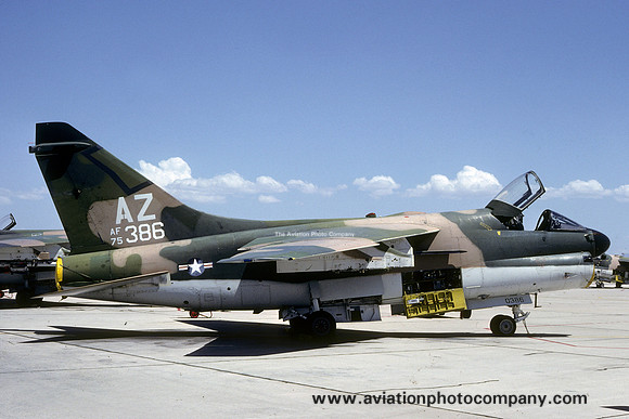 USAF Arizona ANG 152 TFTS LTV A-7D Corsair 75-0386/AZ (1979)