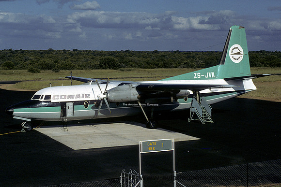 Comair Fokker F-27-200 ZS-JVA (1981)