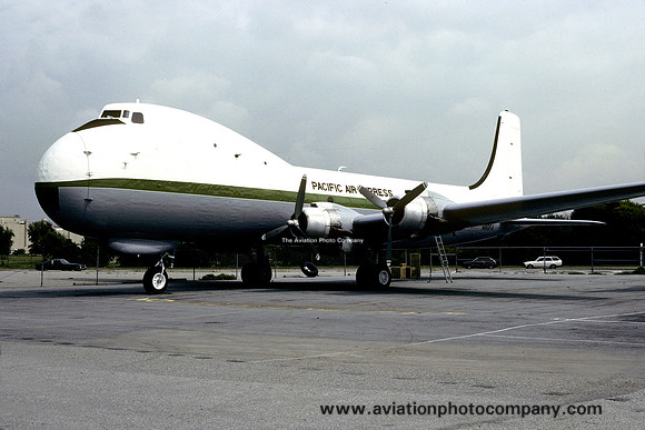 Pacific Air Express Douglas C-54 Carvair N80FA (1983)