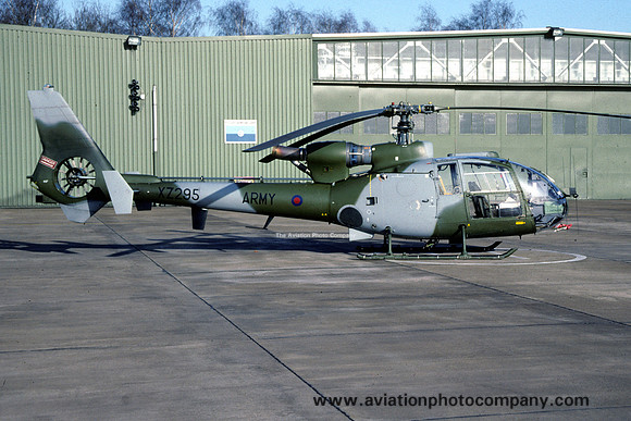 Army Air Corps 12 Flight Westland Gazelle AH.1 XZ295 (1991)
