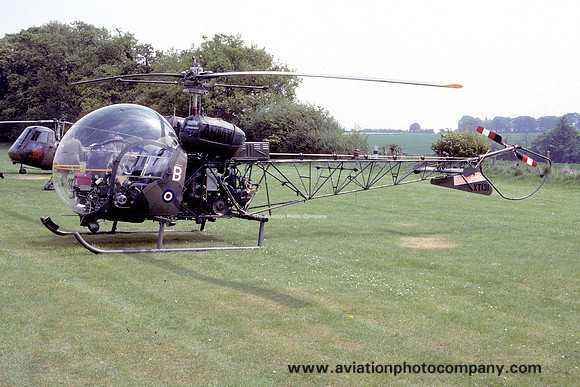 AAC Historic Flight Westland Sioux AH.1 XT131 at Middle Wallop (1994)