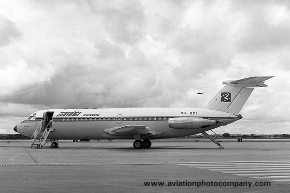 Zambian Airways BAC 111-207AJ9J-RCI (1971)