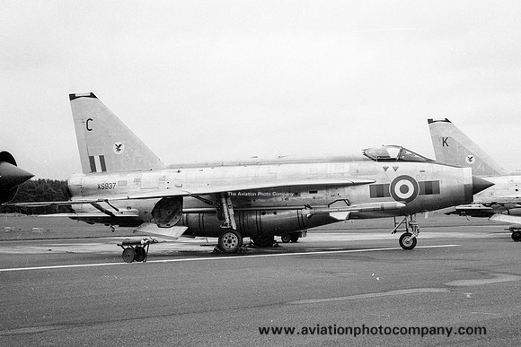 RAF 23 Squadron English Electric Lightning F.6 XS937/C (1968)