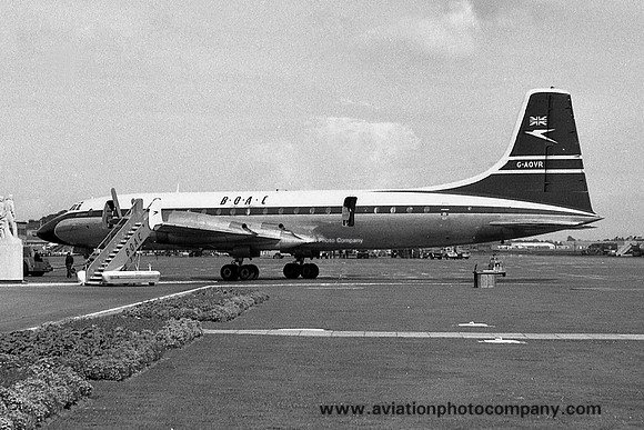 BOAC Bristol Britannia G-AOVR (1960)