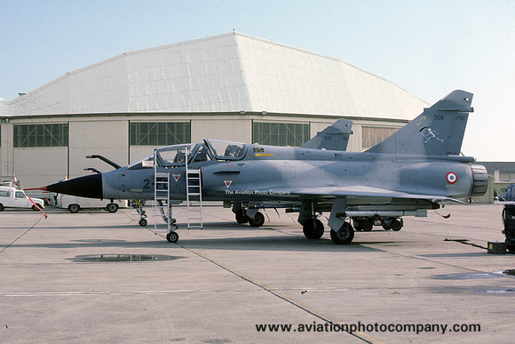 French Air Force EC2/2 Dassault Mirage 2000B 506/2-FC (1987)