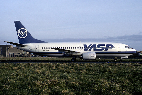 VASP Boeing 737-300 PP-SOA (1991)