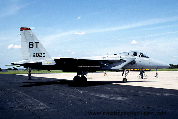 USAF 36 TFW 22 FS McDonnell Douglas F-15C Eagle 80-0026/BT (1992)