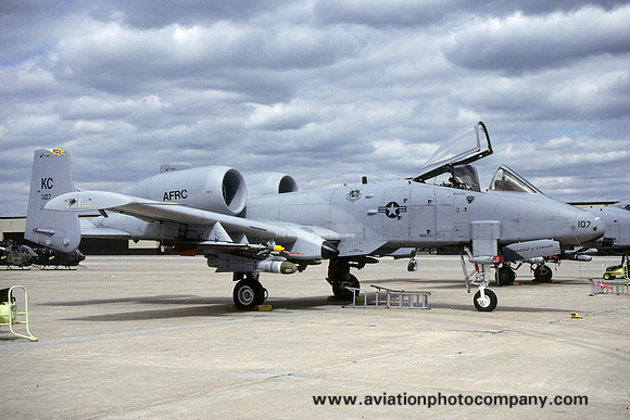 USAF AFRC 303 FS Fairchild A-10A Thunderbolt 79-0107/KC (2001)