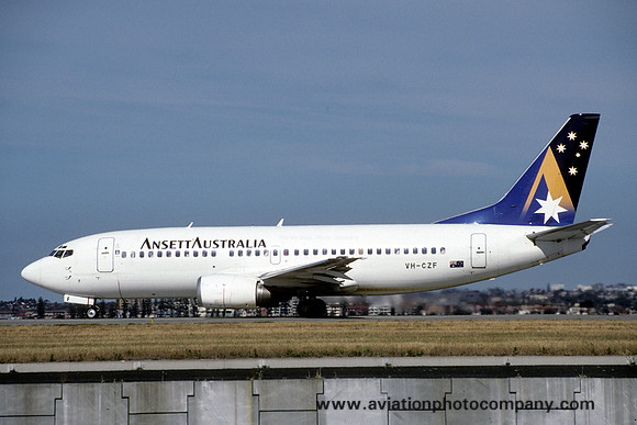 Ansett Australia Boeing 737-377 VH-CZF (1997)