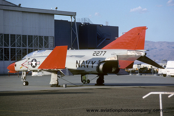 US Navy NWC McDonnell QF-4N Phantom 152277 at China Lake (1990)