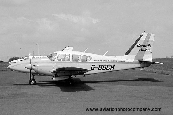 Burnthills Aviation/Executive Air Charter Pierp PA-23 Aztec G-BBCM (1978)