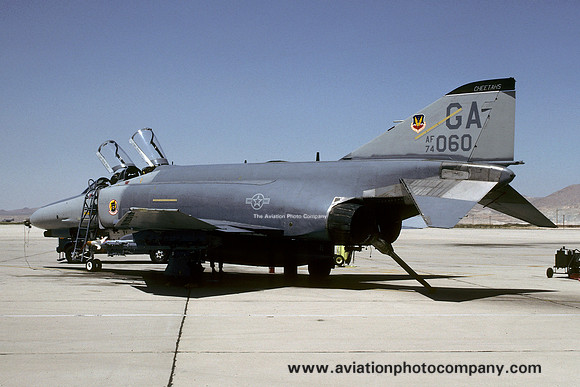 USAF 35 TFW 21 TFTS McDonnell F-4E Phantom 74-1060/GA (1991)