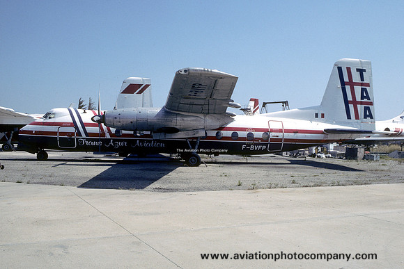 Trans Azur Aviation Handley Page Herald F-BVFP (1982)