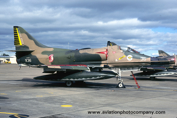 Singapore Air Force Douglas A-4SU Skyhawk 936 (1984)