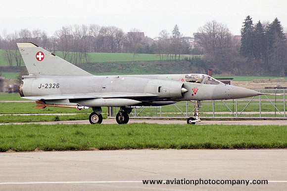 Swiss Air Force Dassault Mirage 3S J-2326 (1988)