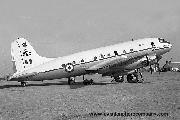 RAF 70 Squadron Handley Page Hastings C.2 WD475 (WD486 taped on) (1967)