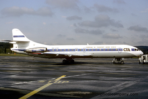 CTA (ex Finnair) Sud Caravelle OH-LSG (1983)