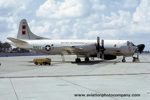 US Navy VW-4 Lockheed WP-3A Orion 149675/MH-2 (1974)