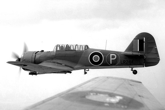 RAF Miles Martinet I LR244 Air to Air