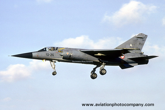 French Air Force EC12/2 Dassault Mirage F.1C 12/12-ZG (1989)