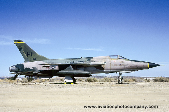 USAF AFRes 466 TFS Republic F-105D Thunderchief 61-0146/HI (1984)