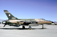USAF DC ANG 121 TFS Republic F-105D Thunderchief 60-0504 at Nellis AFB (1980)