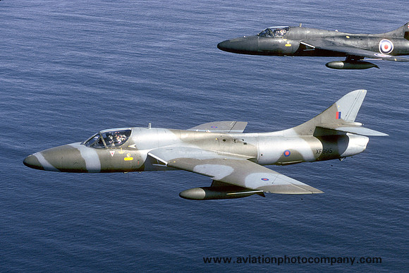 RAF 208 Squadron Hawker Hunter T.8 XF995 (1993)