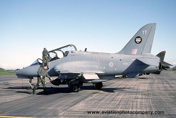 RAF 4 FTS 74 Squadron Hawker Siddeley Hawk T.1A XX193/TT (1993)