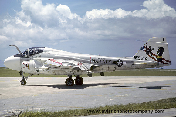 USMC VMA(AW)-121 Grumman A-6E Intruder 159314/VK-1 (1977)