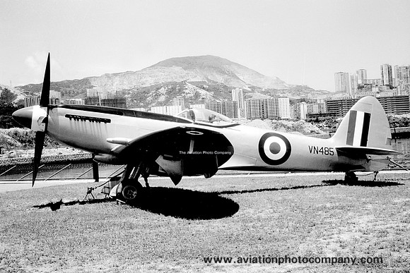 RAF Supermarine Spitfire F.24 VN485 at Kai Tak
