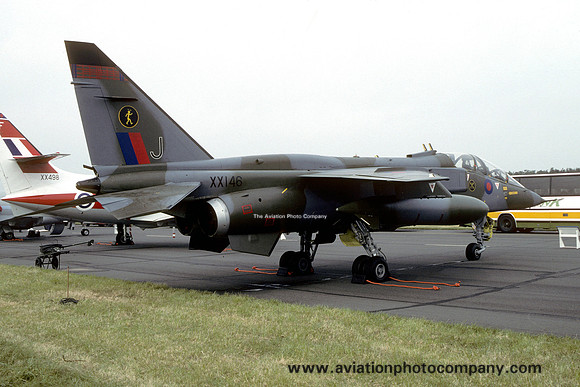RAF 16 Squadron Sepecat Jaguar T.2 XX146/J (1993)