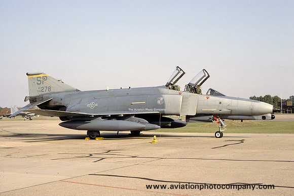USAF 52 FW 81 FS McDonnell F-4G 69-0278/SP (1992)