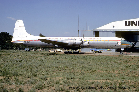Tramco Canadair CL-44 9Q-CWK (1983)
