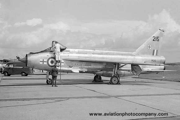 RAF 226 OCU 145 Squadron English Electric Lightning F.1A XM215 (1967)