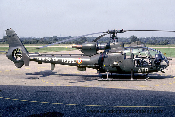 French Army 2 RHC Aerospatiale SA.342M Gazelle 4140/ATR (1987)