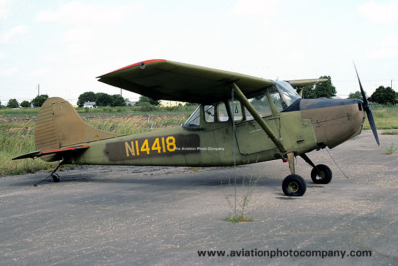 Ex US Army Cessna O-1A N14418 (1978)