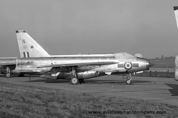 RAF 5 Squadron English Electric Lightning F.6 XR726/N with Maltese cross marks (1968)
