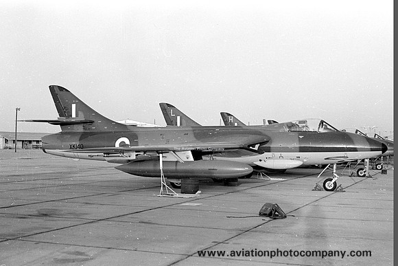 RAF 208 Squadron Hawker Hunter FGA.9 XK140 (1967)