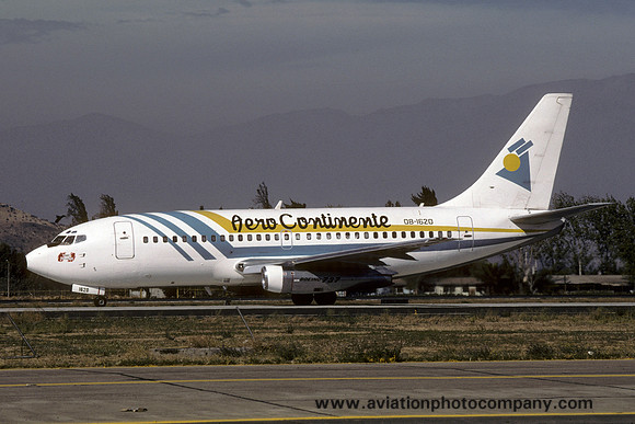 Aero Continente Boeing 737-200 OB-1620 (2000)