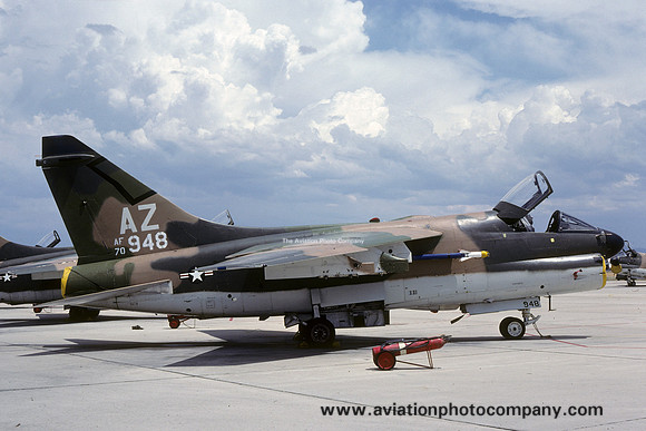 USAF Arizona ANG 152 TFTS LTV A-7D Corsair 70-0948/AZ (1979)