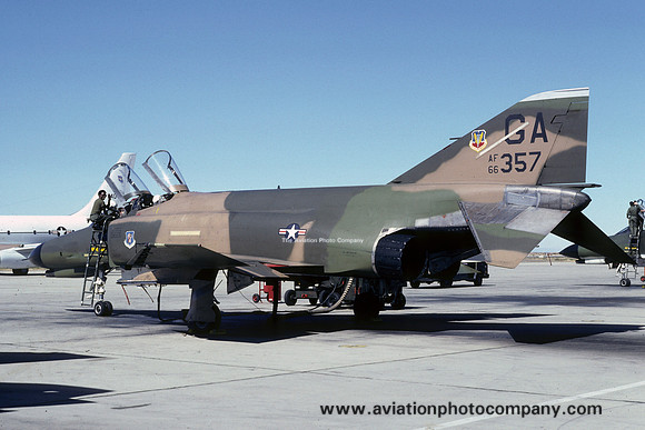 USAF 35 TFW 21 TFS McDonnell F-4E Phantom 66-0357/GA (1981)