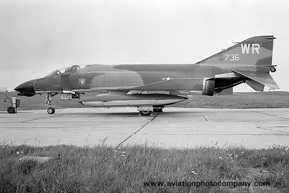 USAF 81 TFW McDonnell F-4D Phantom 65-0736/WR (1970)