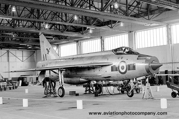 RAF 23 Squadron English Electric Lightning F.1A XM178/Y (1972)