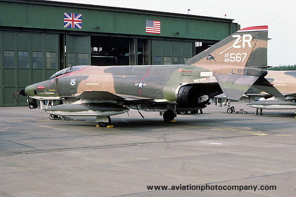USAF 26 TRW 17 TRS McDonnell RF-4C Phantom 68-0567/ZR (1978)