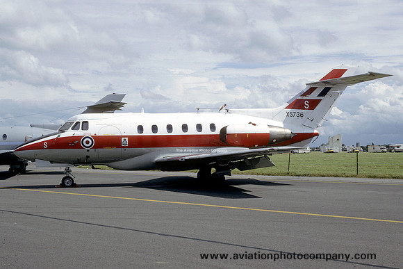 RAF 6 FTS Hawker Siddeley HS125 Dominie T.1 XS736 (1993)