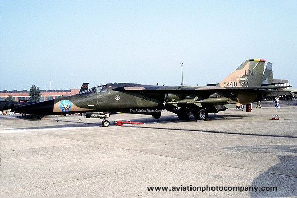 USAF 48 FW General Dynamics F-111F Aardvark 72-0448/LN at the Mildenhall Air Fete (1992)